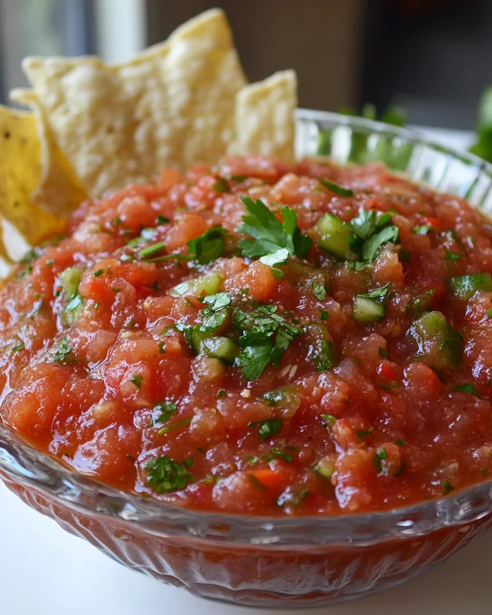 Easy No Cook Salsa Recipe