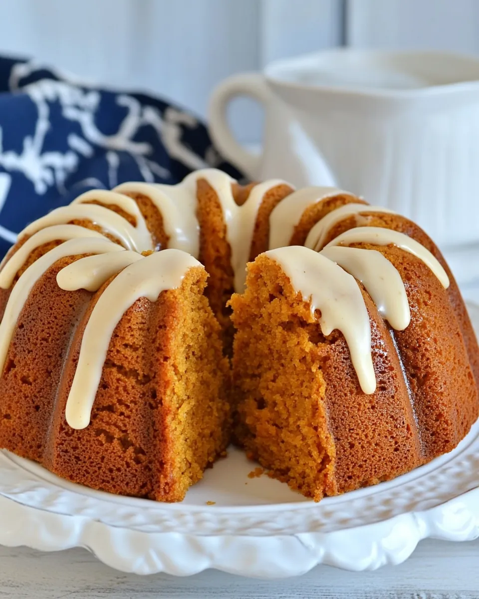 Easy Pumpkin Bundt Cake