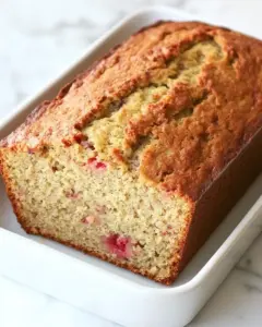 Easy Strawberry Banana Bread
