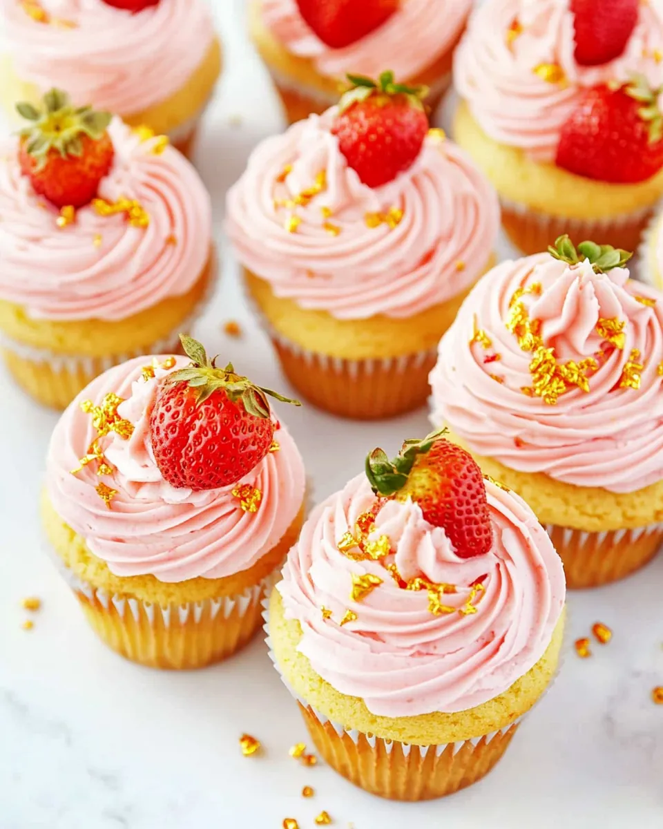 Easy Strawberry Cupcakes