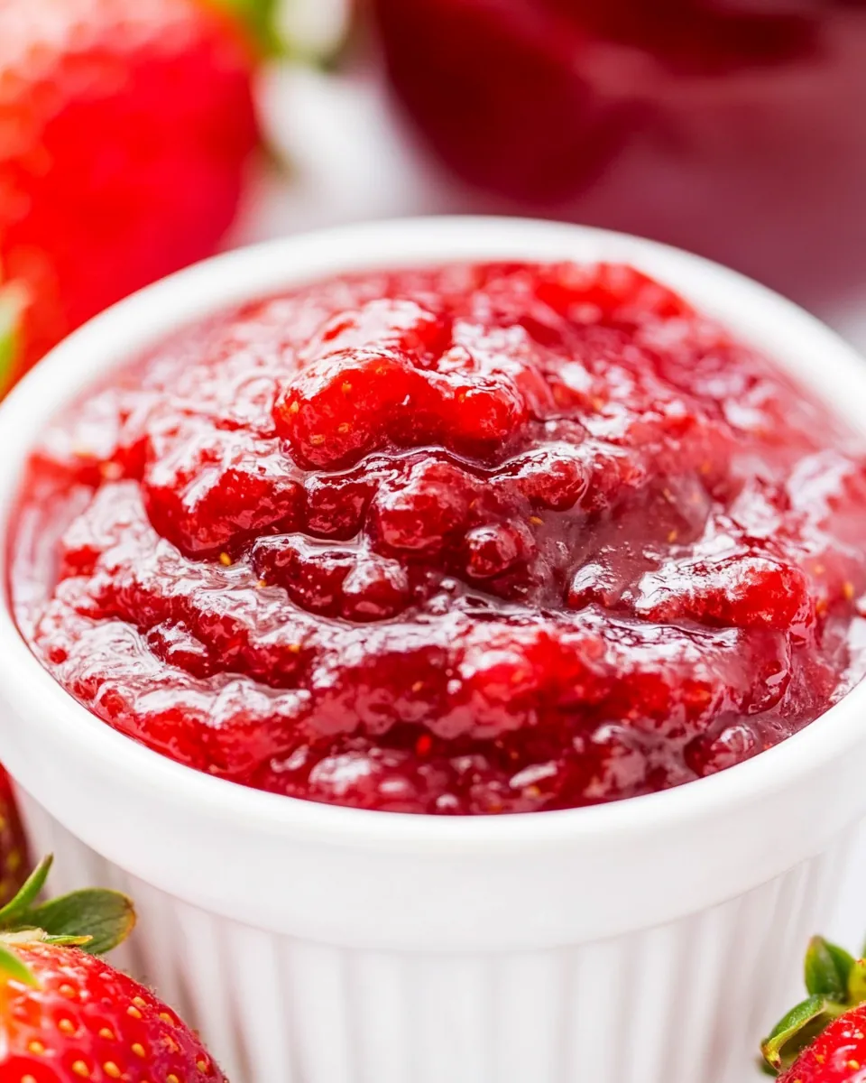 Easy Strawberry Jam