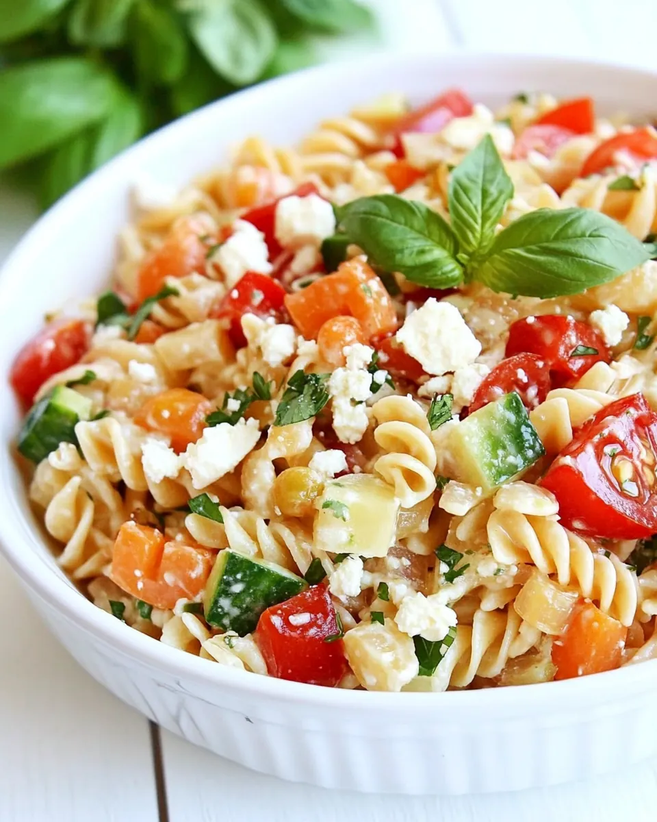 Easy Summer Pasta Salad