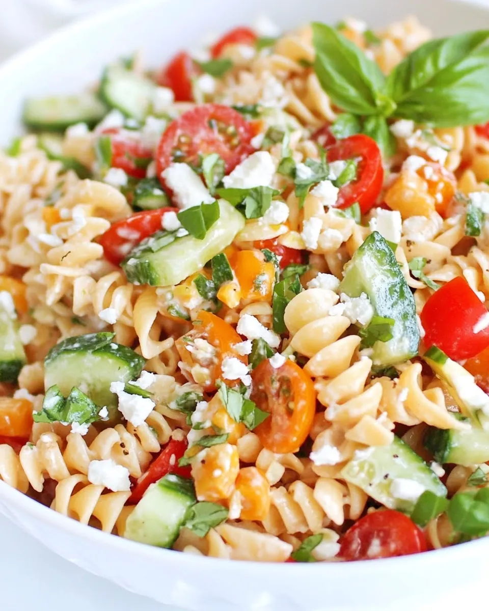 Easy Summer Pasta Salad