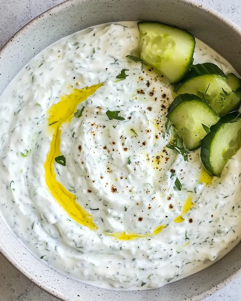 Easy Tzatziki Sauce Recipe