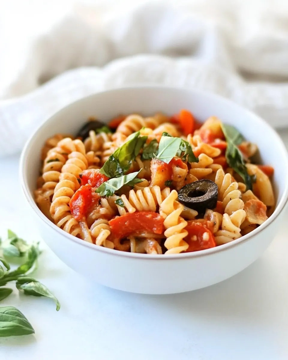 Easy Vegan Pasta
