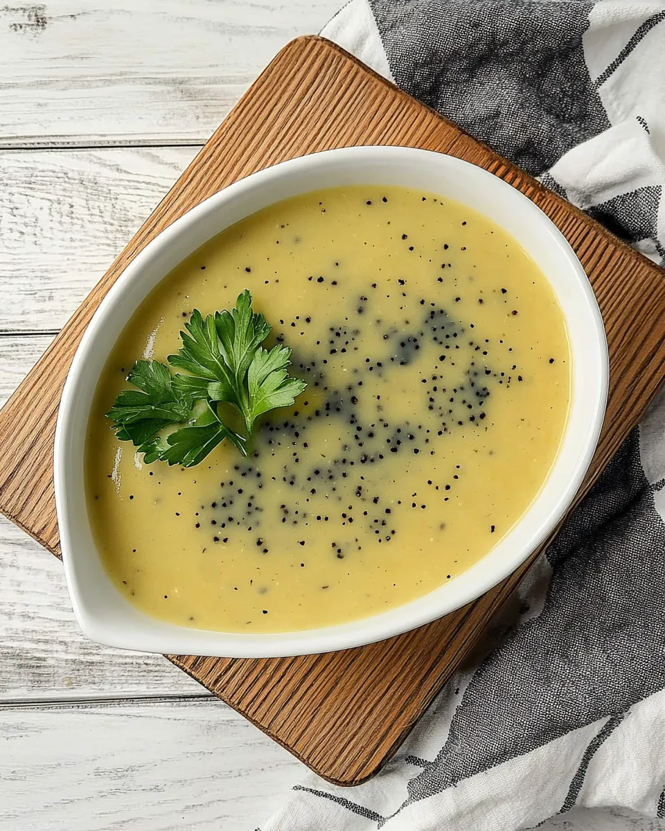 Easy Vegan Peppercorn Sauce