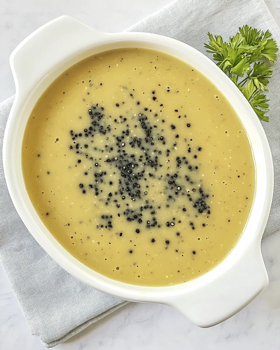 Easy Vegan Peppercorn Sauce