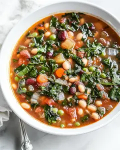 Easy Vegetable and Bean Soup