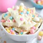 Easy White Chocolate Easter Bark