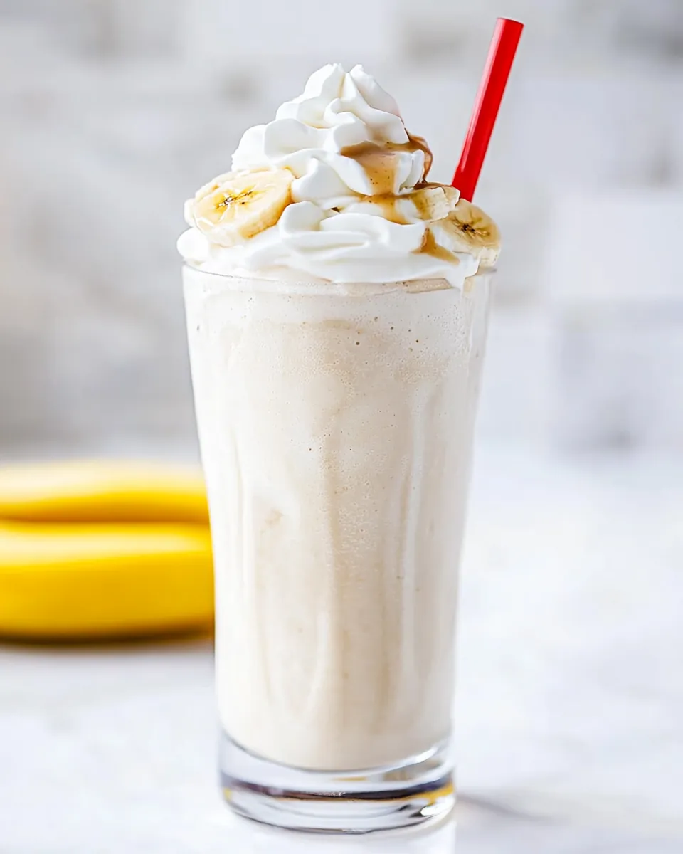 Fatburger Banana Milkshake