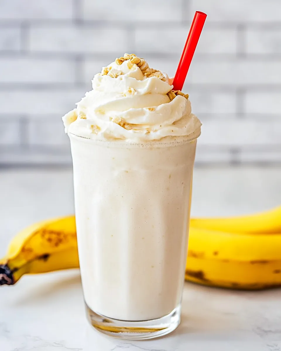 Fatburger Banana Milkshake