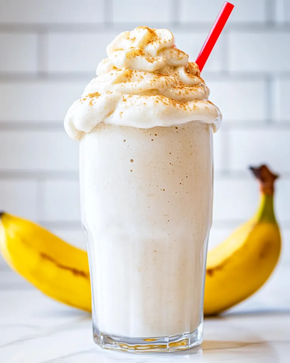 Fatburger Banana Milkshake