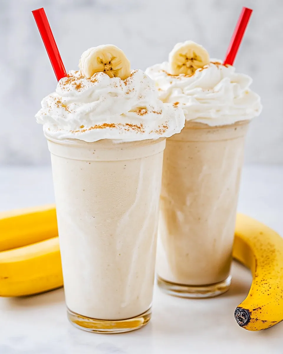 Fatburger Banana Milkshake