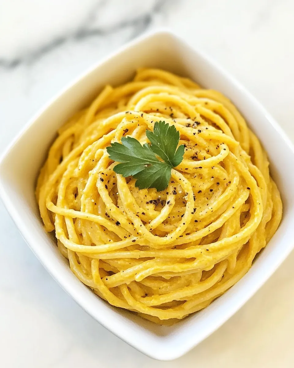Carrot Pasta Sauce