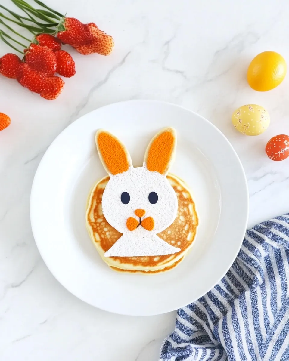 Easter Bunny Pancakes