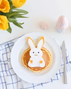 Easter Bunny Pancakes