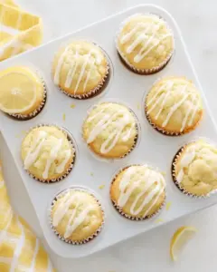 Lemon Yogurt Muffins