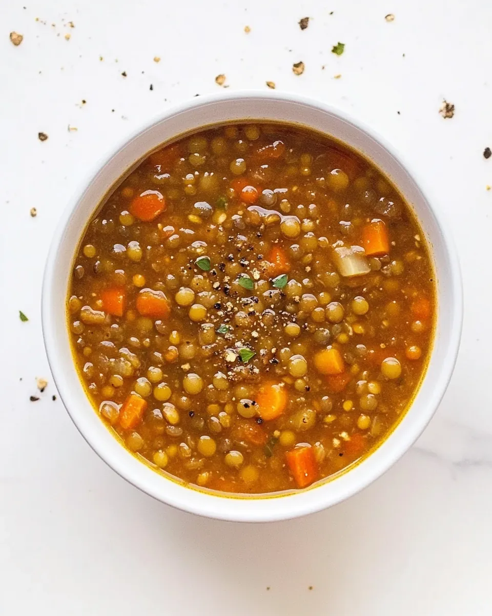 Vegetarian Lentil Soup