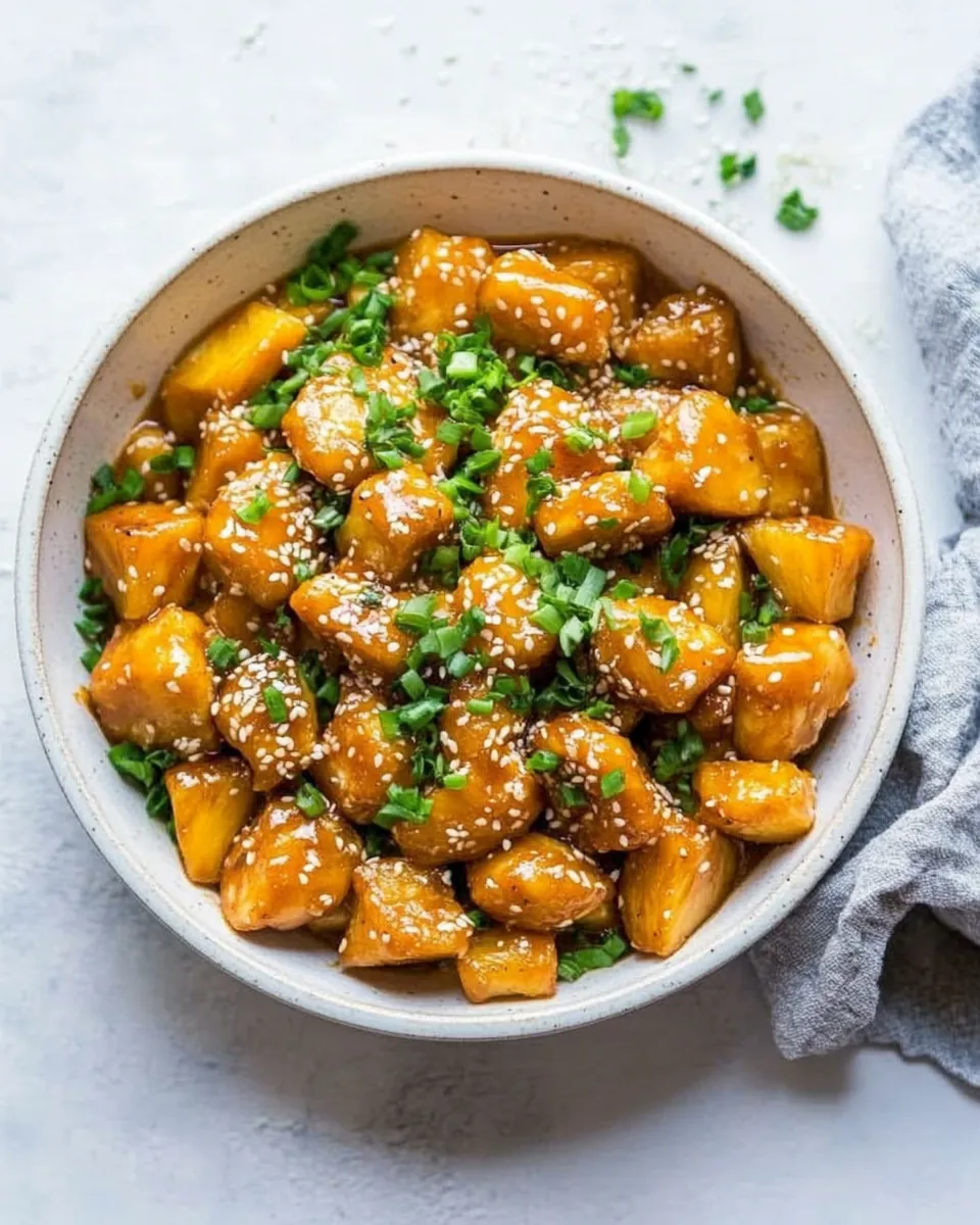 Firecracker Pineapple Chicken