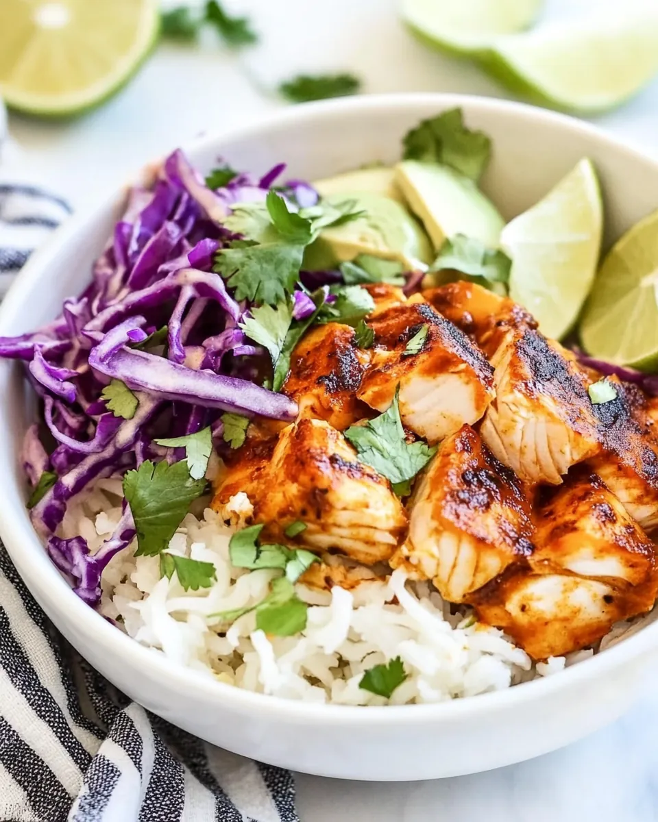 Fish Taco Bowl