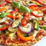 Flatbread Veggie Pizza