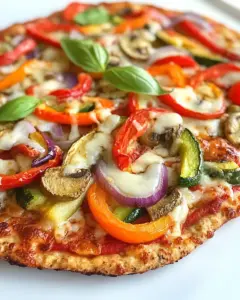 Flatbread Veggie Pizza