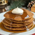 Fluffy Gingerbread Pancakes