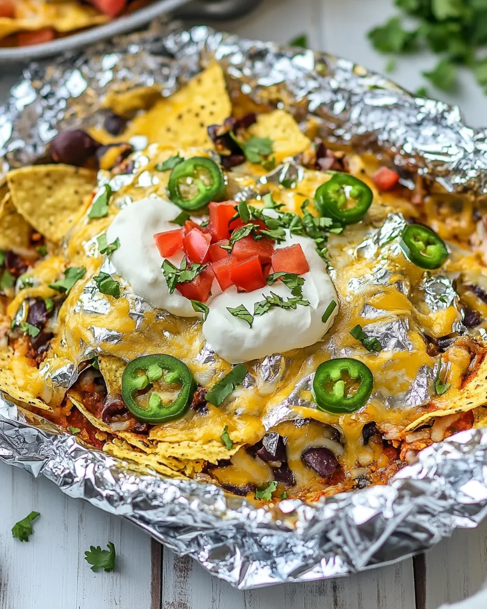 Foil Packet Nachos