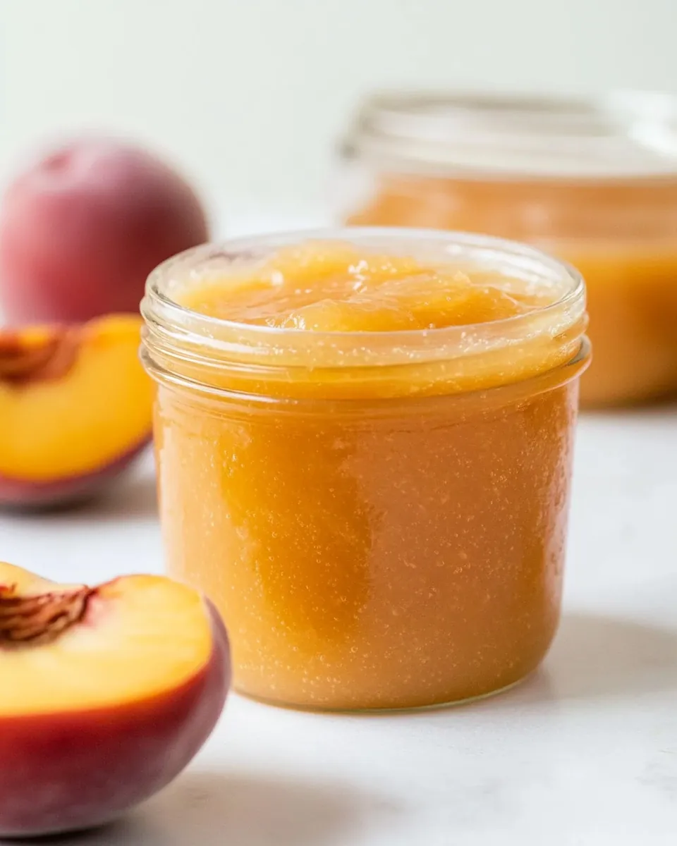 Freezer Peach Jam
