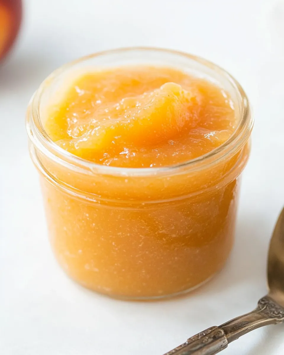 Freezer Peach Jam
