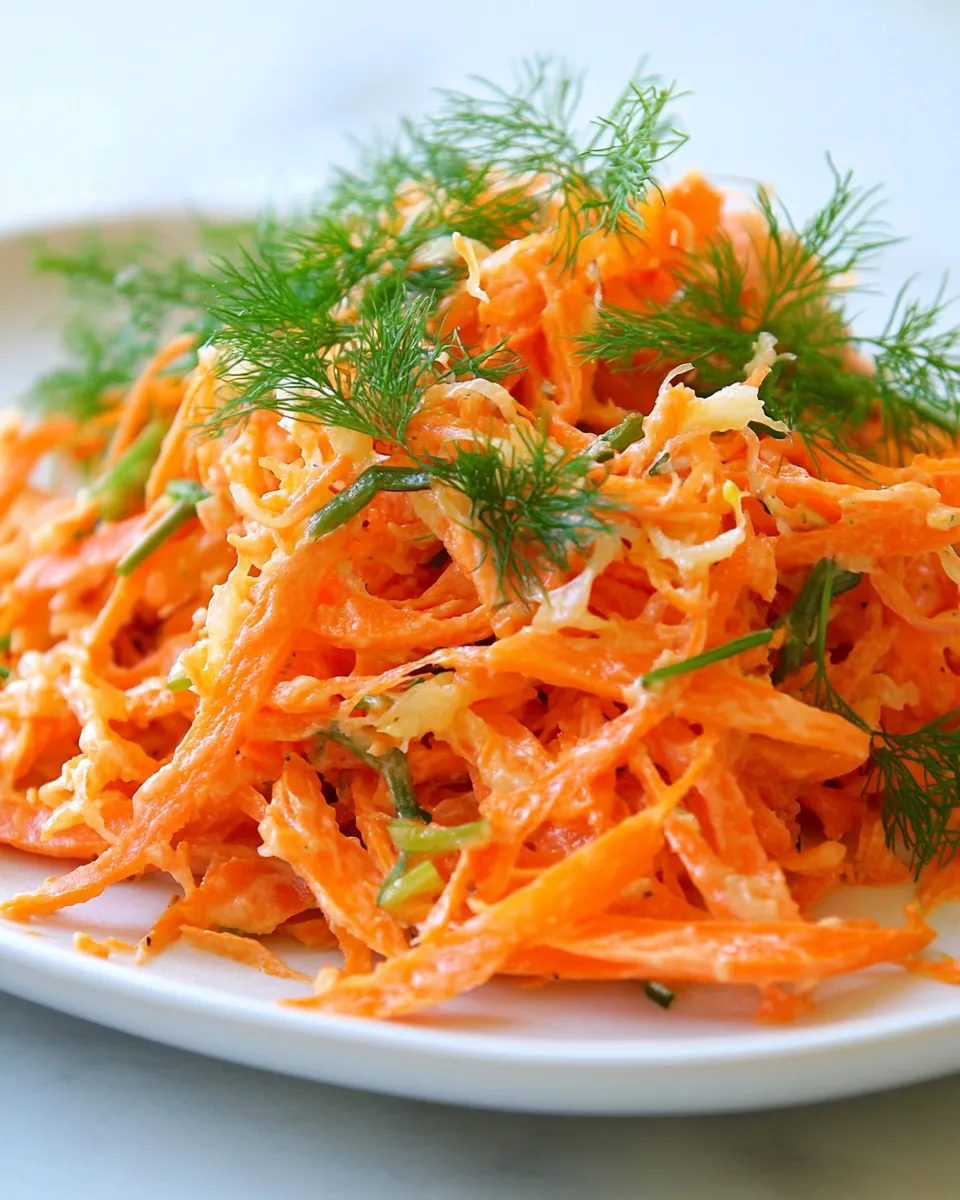 French Carrot Fennel Salad