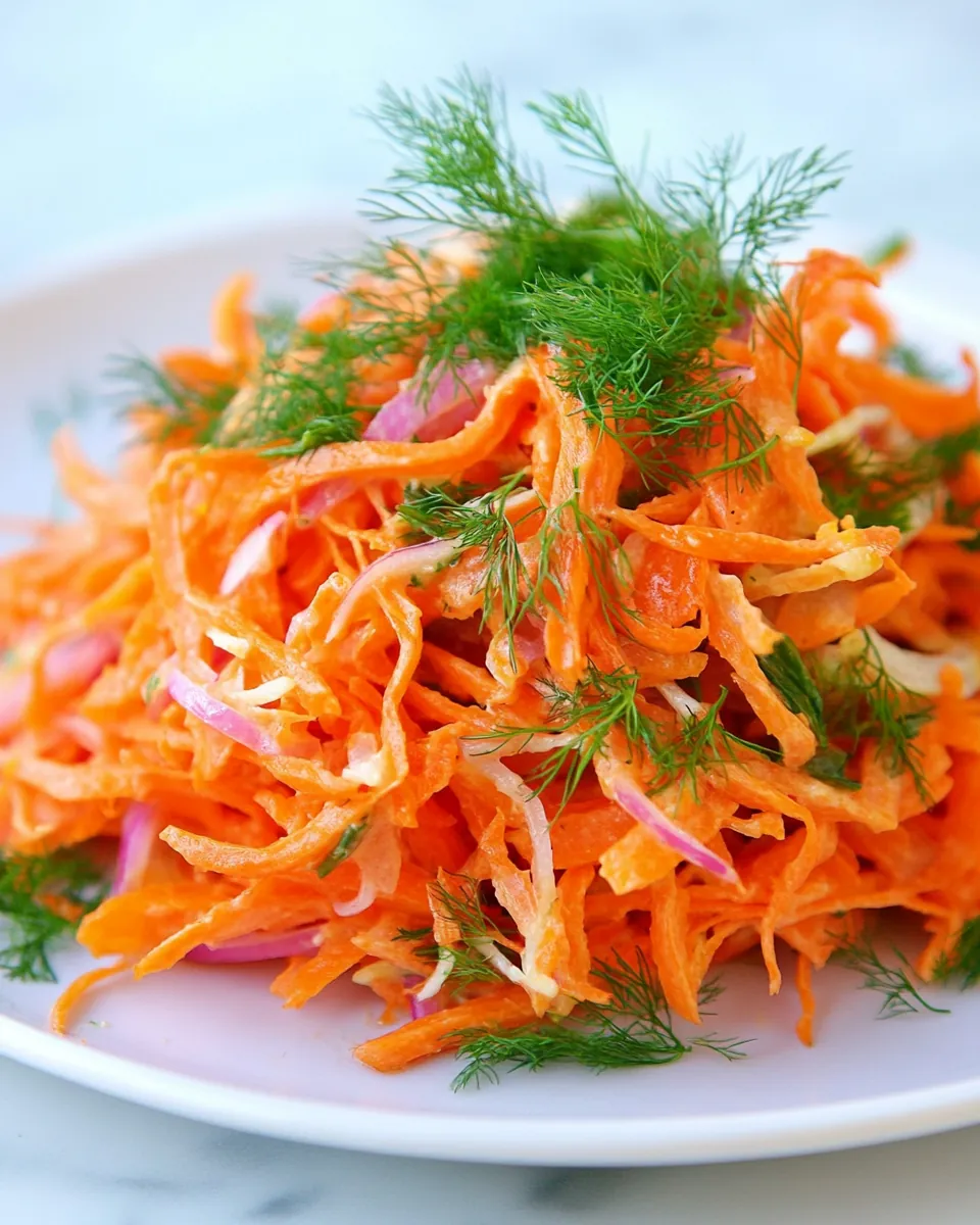 French Carrot Fennel Salad