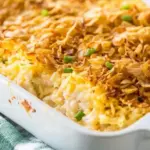 French Onion Chicken Rice Casserole