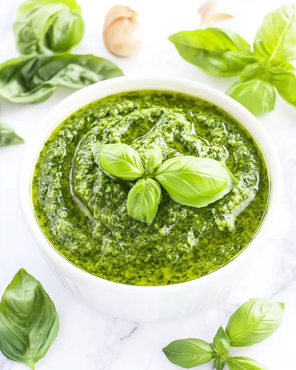 Fresh Basil Pesto Recipe