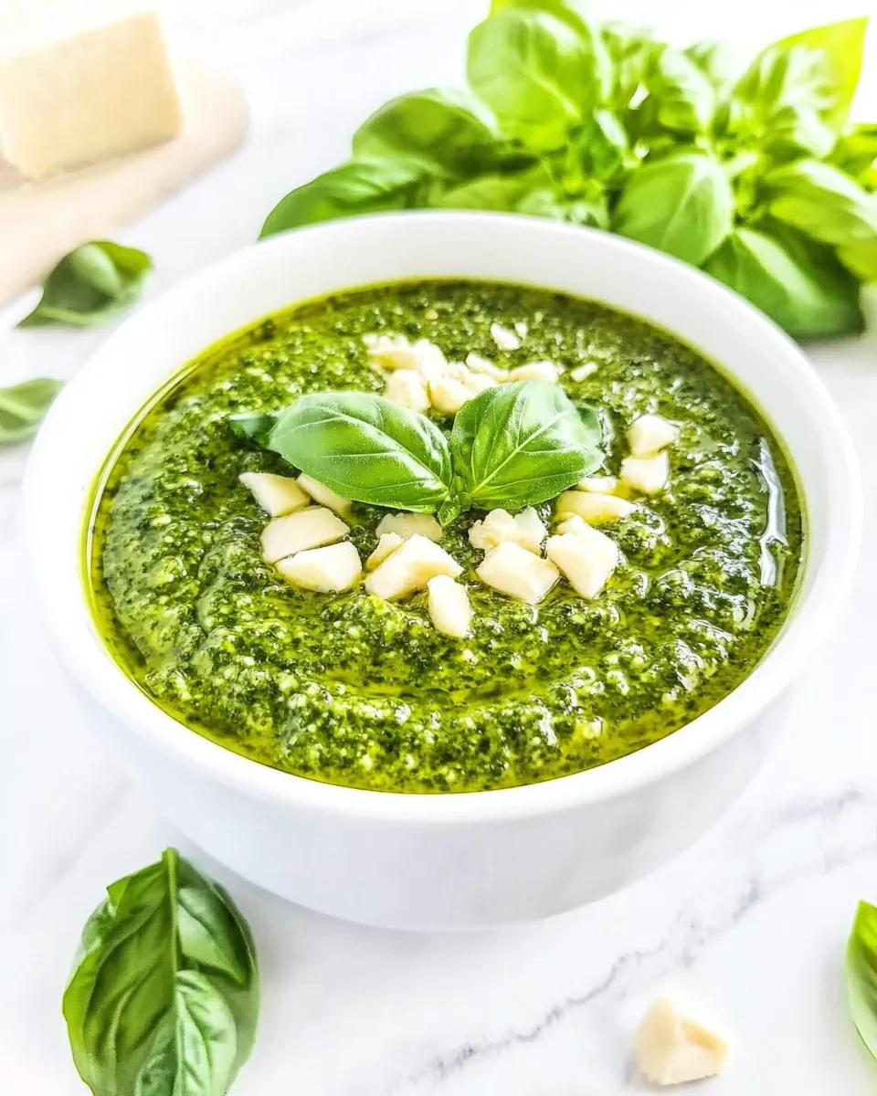 Fresh Basil Pesto Recipe