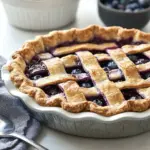 Fresh Blueberry Pie