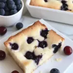 Fresh Blueberry and Cherry Cake Bars