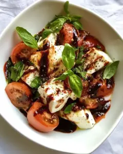 Fresh Mozzarella and Kumato Tomato Salad