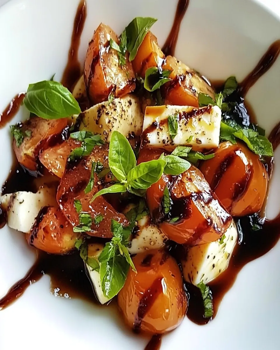 Fresh Mozzarella and Kumato Tomato Salad