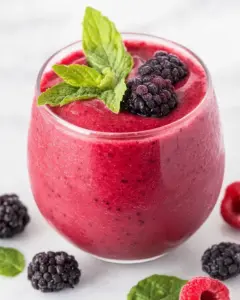 Frozen Double Berry Smoothie