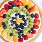 Fruit Pizza with Oatmeal Cookie Crust