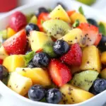 Fruit Salad with Honey Lime Dressing