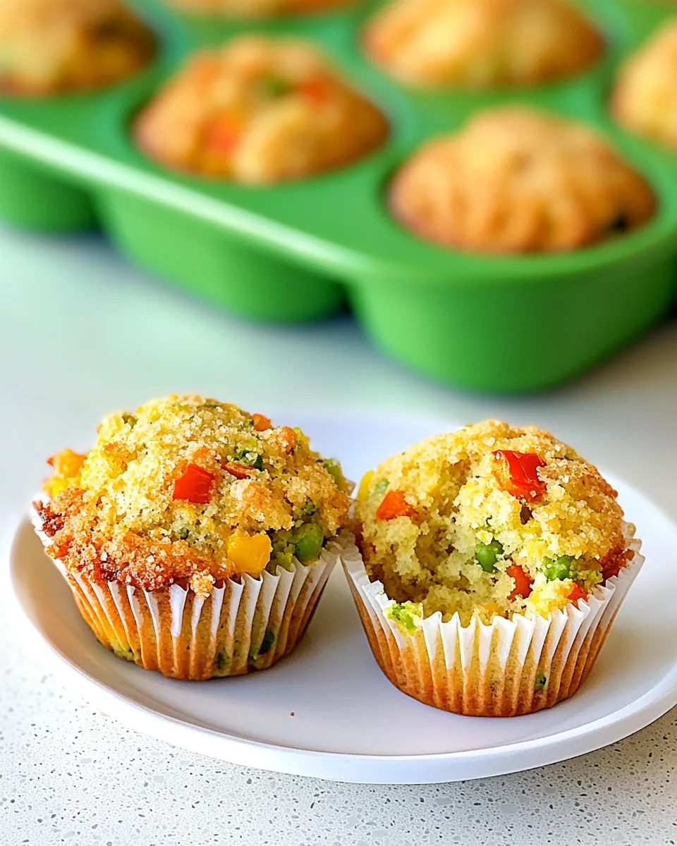 Fruit and Veggie Muffins