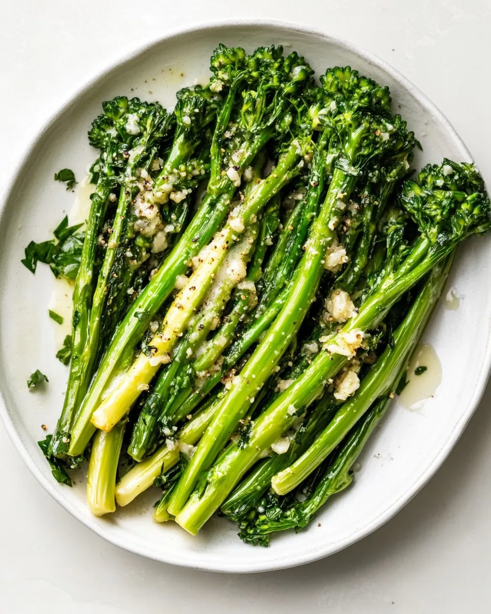 Garlic Butter Broccolini