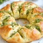Garlic Herb Bread Wreath