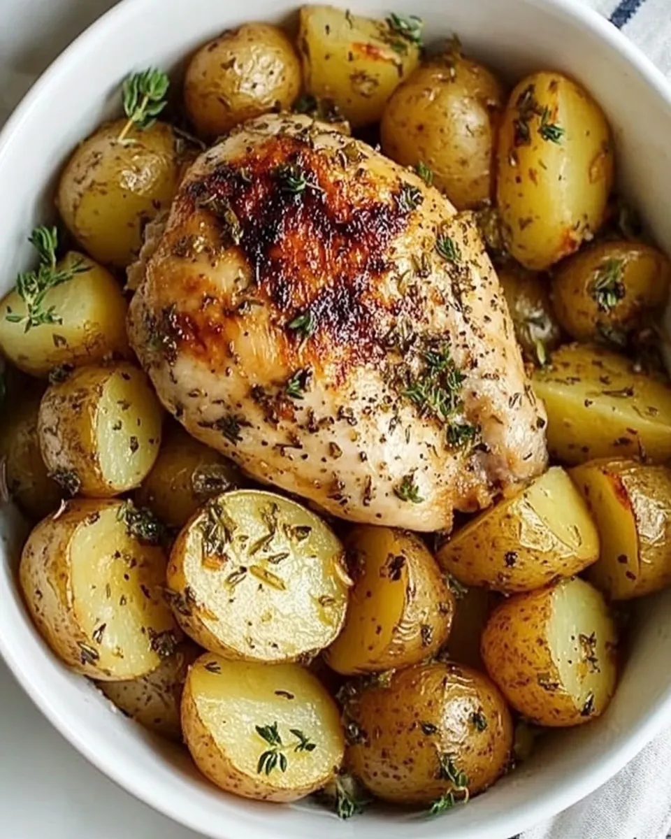 Garlic Herb Chicken and Potatoes