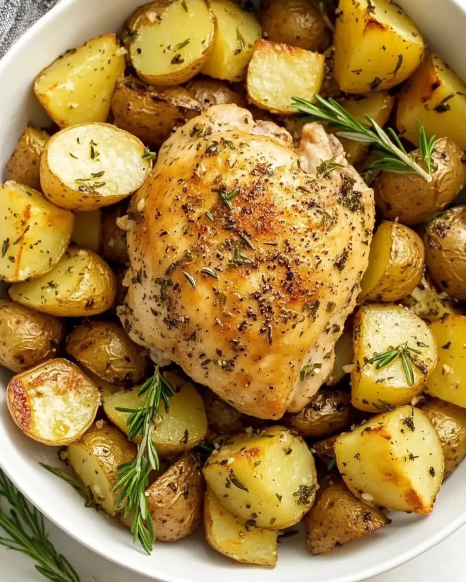 Garlic Herb Chicken and Potatoes
