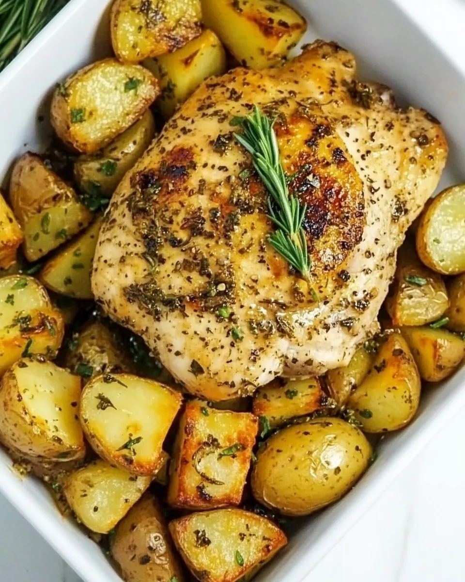 Garlic Herb Chicken and Potatoes