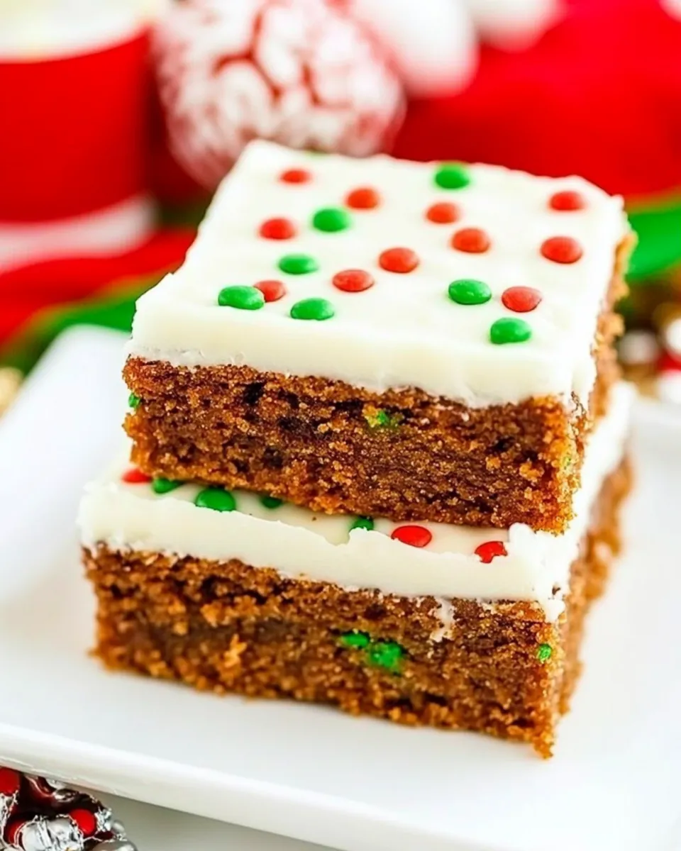 Gingerbread Bars