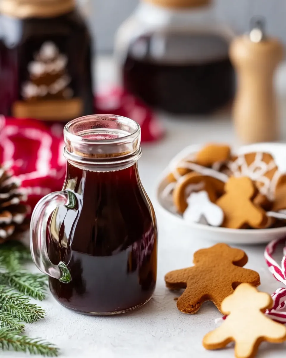 Gingerbread Coffee Syrup